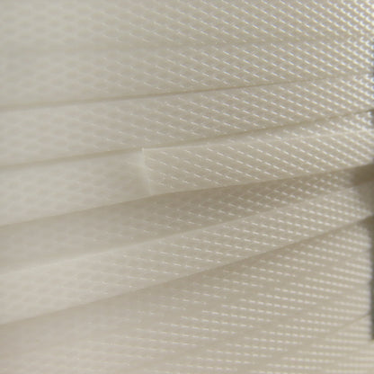 PP 5047 0.200" Polypropylene Strapping White 7000m Roll Lot of 2