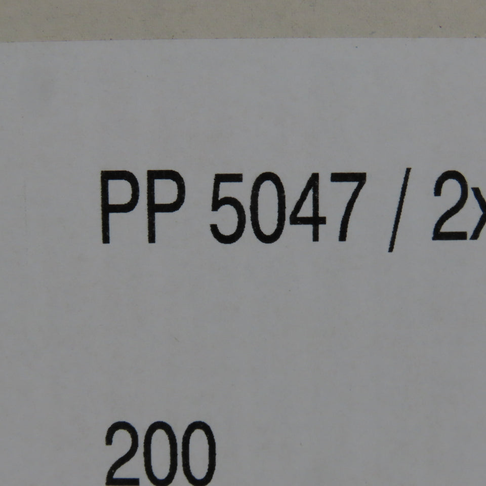 PP 5047 0.200" Polypropylene Strapping White 7000m Roll Lot of 2