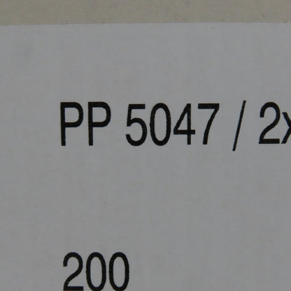 PP 5047 0.200" Polypropylene Strapping White 7000m Roll Lot of 2