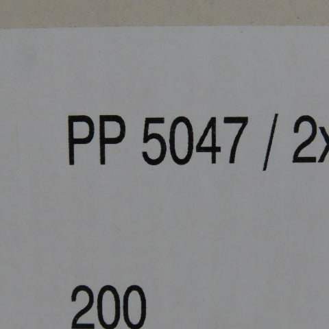 PP 5047 0.200" Polypropylene Strapping White 7000m Roll Lot of 2