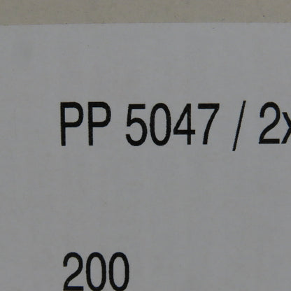 PP 5047 0.200" Polypropylene Strapping White 7000m Roll Lot of 2