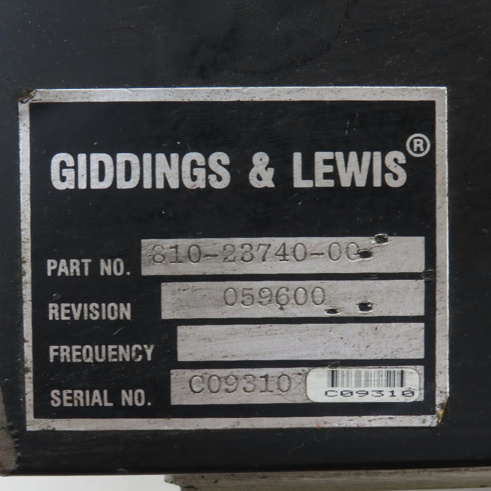 Giddings & Lewis LC0EM-KT 810-23740-00 Graco Systems Floppy Disc Drive