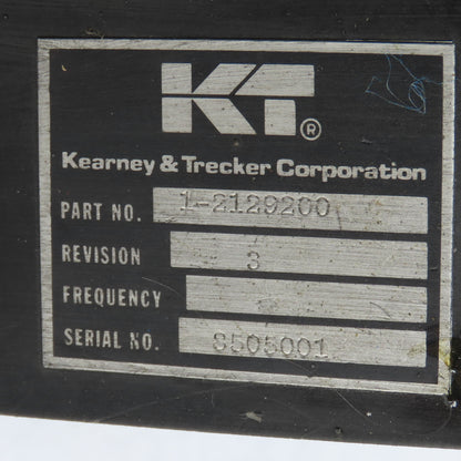 Kearney & Trecker 1-2129200 AC/DC Power Distribution Module