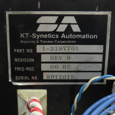 Kearney & Trecker 1-2197701 Rev. 9 Control Module Power Supply