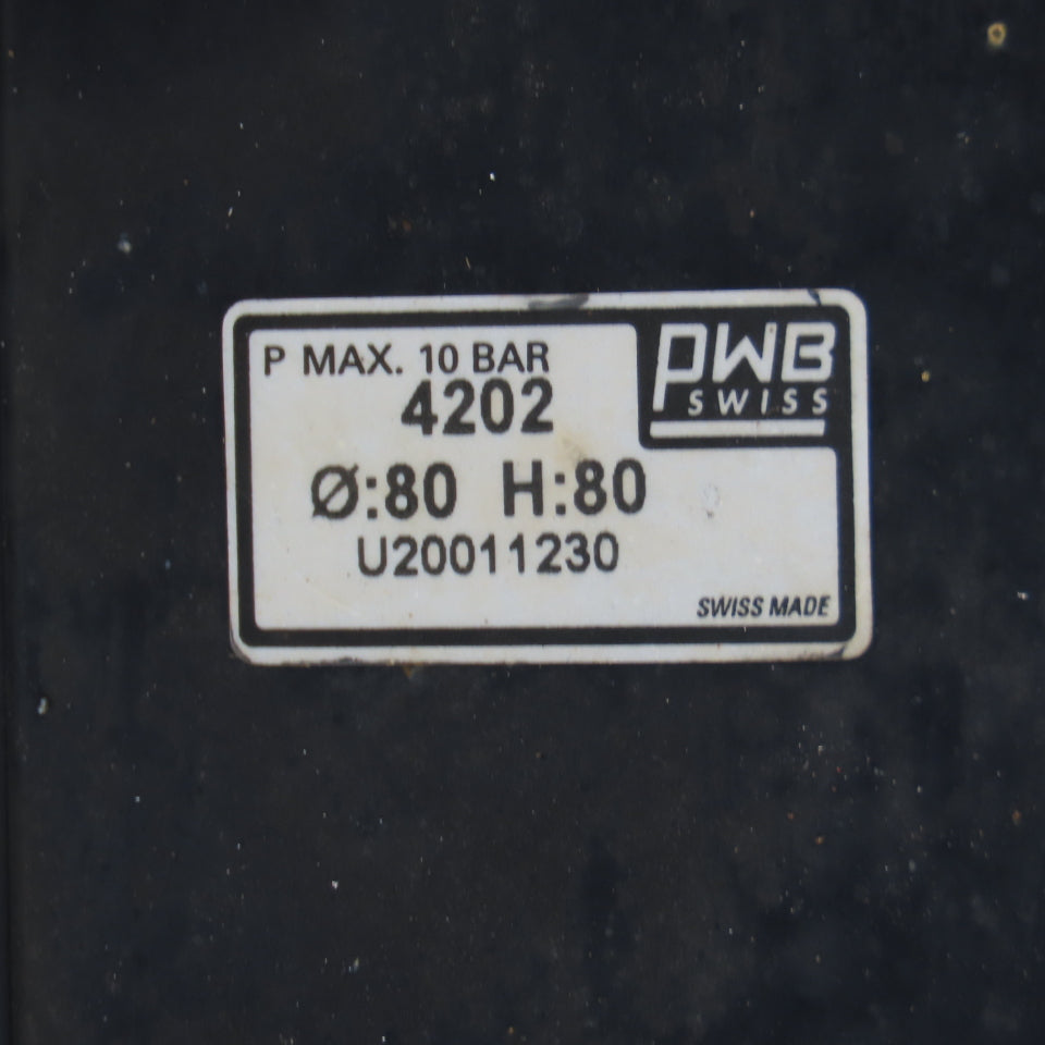 PWB 4202 Byspeed 3015 CNC Laser Cutter Material Feed Hand Cylinder Assembly