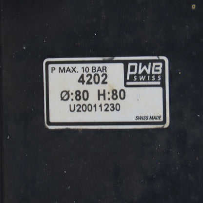 PWB 4202 Byspeed 3015 CNC Laser Cutter Material Feed Hand Cylinder Assembly