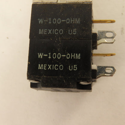Clarostat 70D4N048P W-100-OHM Mod Pot Mini Potentiometer
