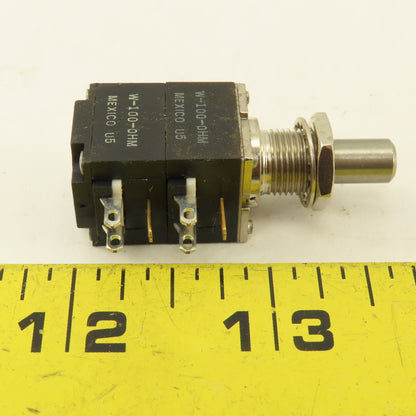 Clarostat 70D4N048P W-100-OHM Mod Pot Mini Potentiometer