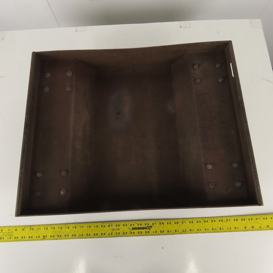 Industrial 4 Wheel Cart Tub  26" x 21" x 5" Scrap Container Drip Pan