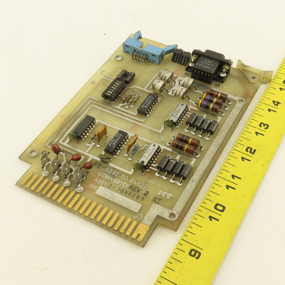 Kearney & Trecker 1-2068203 RS232-RS422 Converter Board