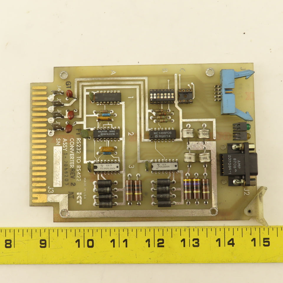 Kearney & Trecker 1-2068203 RS232-RS422 Converter Board