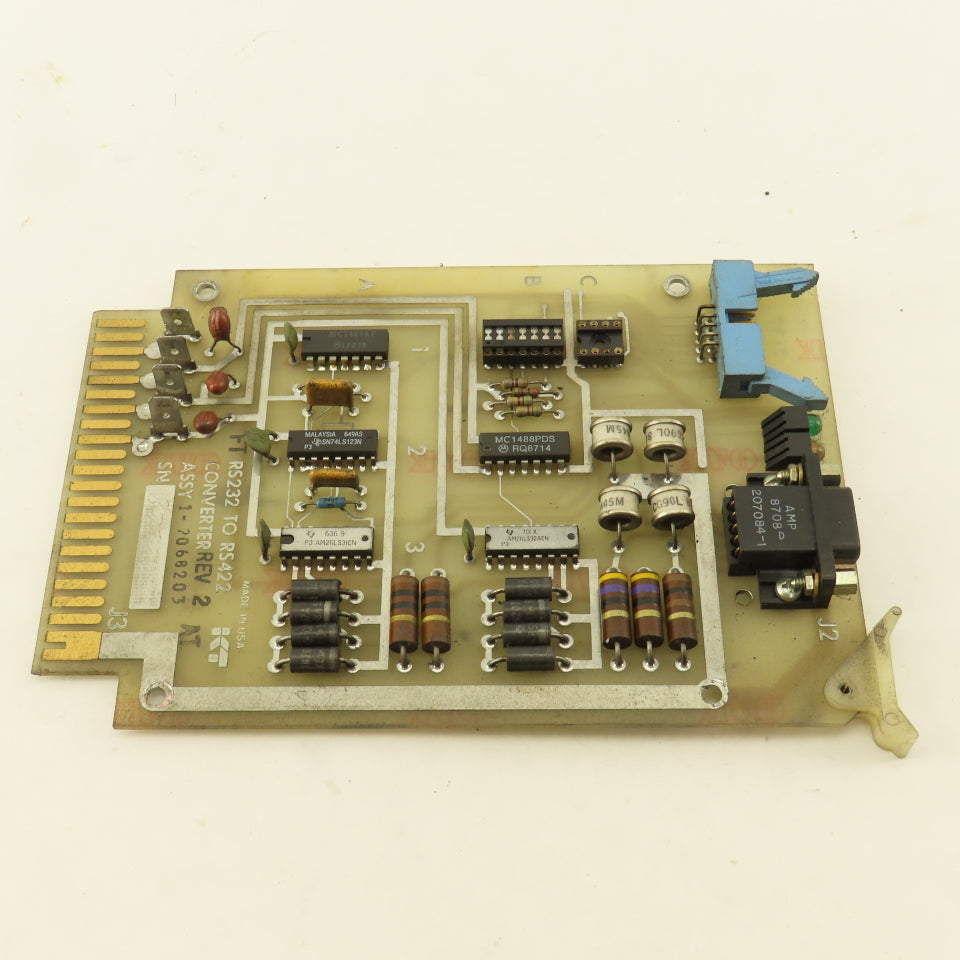 Kearney & Trecker 1-2068203 RS232-RS422 Converter Board