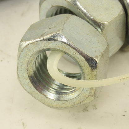3/4"-10 Double Ended Threaded Stud 13-1/2" OAL Zinc Lot Of 4
