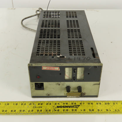 Kepco JQE 15-25 115/230V Input 500W Adjustable Power Supply 0-15VDC Output