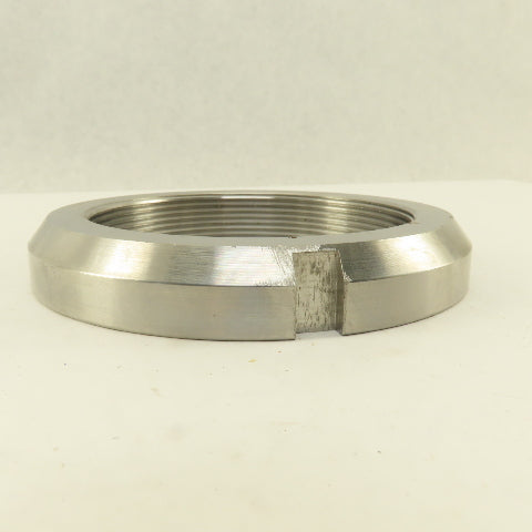 BL AN-18 Steel Bearing Retaining Nut Thread Size: 3.527-12 OD: 4.156 Lot Of 2