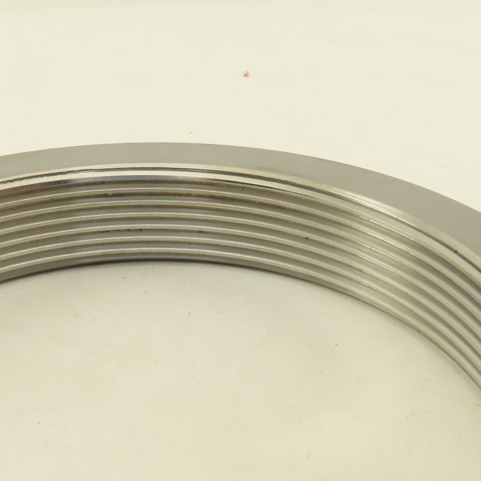 BL AN-18 Steel Bearing Retaining Nut Thread Size: 3.527-12 OD: 4.156 Lot Of 2
