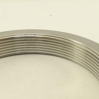 BL AN-18 Steel Bearing Retaining Nut Thread Size: 3.527-12 OD: 4.156 Lot Of 2