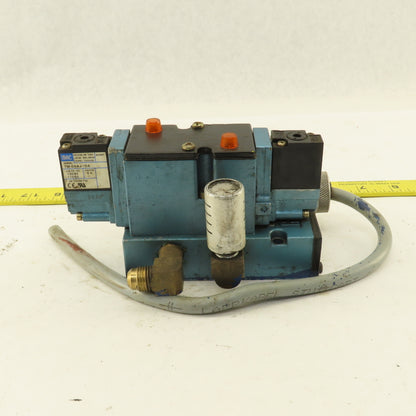MAC 82A-FC-BAA-TM-DAAP-1DA Pneumatic Valve 3 Position 120V Coil Manifold