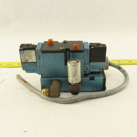 MAC 82A-FC-BAA-TM-DAAP-1DA Pneumatic Valve 3 Position 120V Coil Manifold