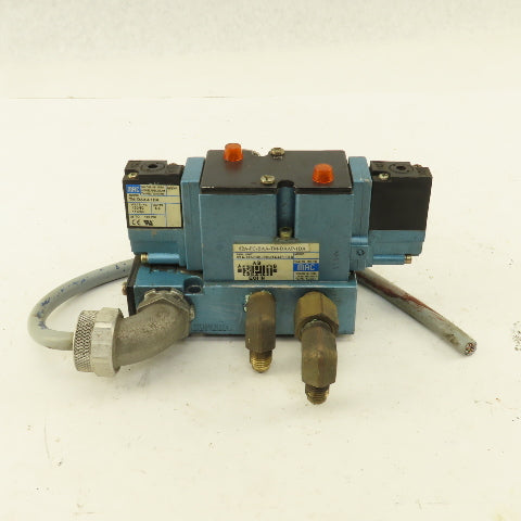 MAC 82A-FC-BAA-TM-DAAP-1DA Pneumatic Valve 3 Position 120V Coil Manifold