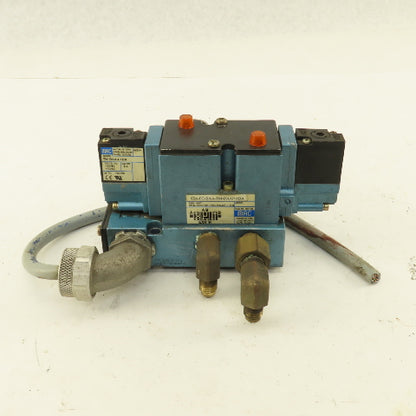 MAC 82A-FC-BAA-TM-DAAP-1DA Pneumatic Valve 3 Position 120V Coil Manifold