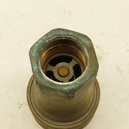 Dynaquip DH16 1" NPT Quick Connect Coupling Female Brass