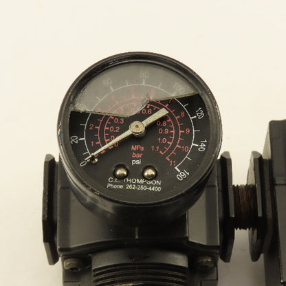 Norgren R73G-3AK-RM L73M-3AP-QDN 3/8" Air Pressure Filter Regulator