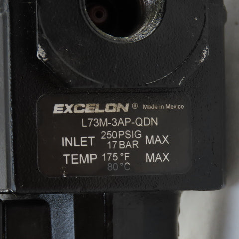 Norgren R73G-3AK-RM L73M-3AP-QDN 3/8" Air Pressure Filter Regulator
