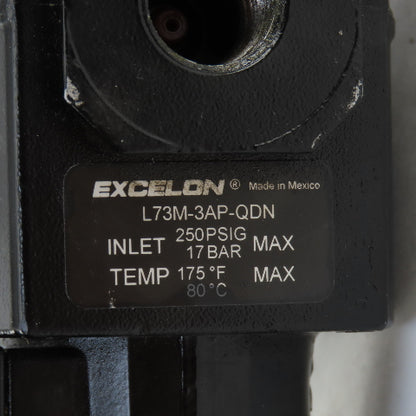 Norgren R73G-3AK-RM L73M-3AP-QDN 3/8" Air Pressure Filter Regulator