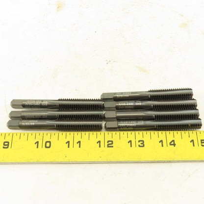 Jarvis 767-20881 7/16"-14 NC GH2 Plug Hand Tap Straight 4 Flute USA Lot Of 7