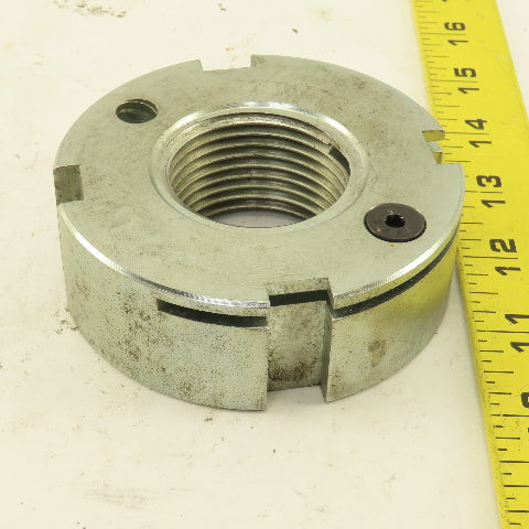 1-3/4"-8 Slotted Locking Locknut OD 3-5/8"