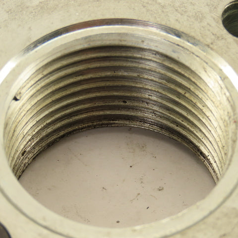 1-3/4"-8 Slotted Locking Locknut OD 3-5/8"