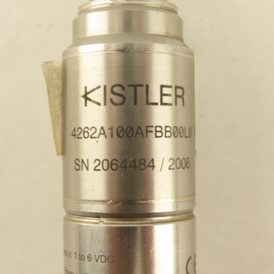 Kistler 4262A100AFBB00L0 1/4" NPT Male Piezoresistive Pressure Transmitter