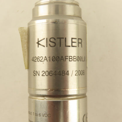 Kistler 4262A100AFBB00L0 1/4" NPT Male Piezoresistive Pressure Transmitter