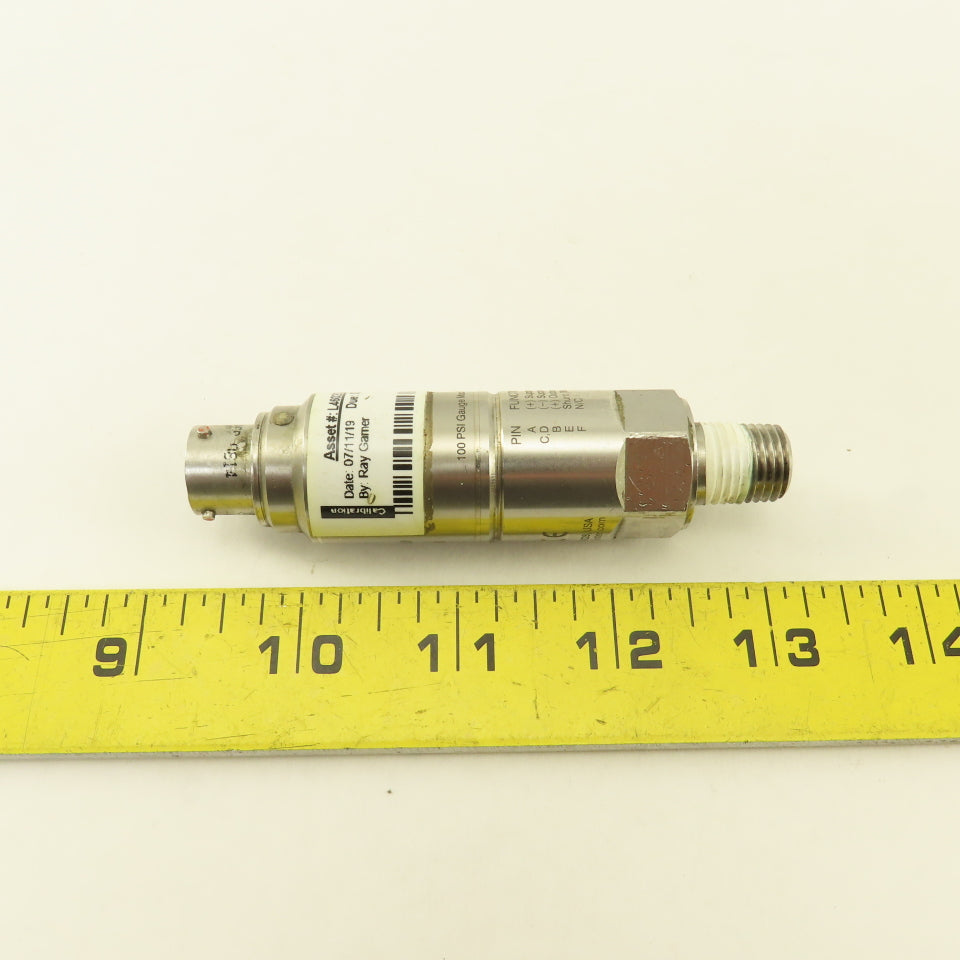 Kistler 4262A100AFBB00L0 1/4" NPT Male Piezoresistive Pressure Transmitter
