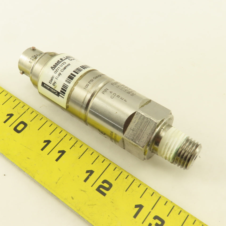 Kistler 4262A100AFBB00L0 1/4" NPT Male Piezoresistive Pressure Transmitter