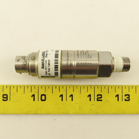 Kistler 4262A100AFBB00L0 1/4" NPT Male Piezoresistive Pressure Transmitter