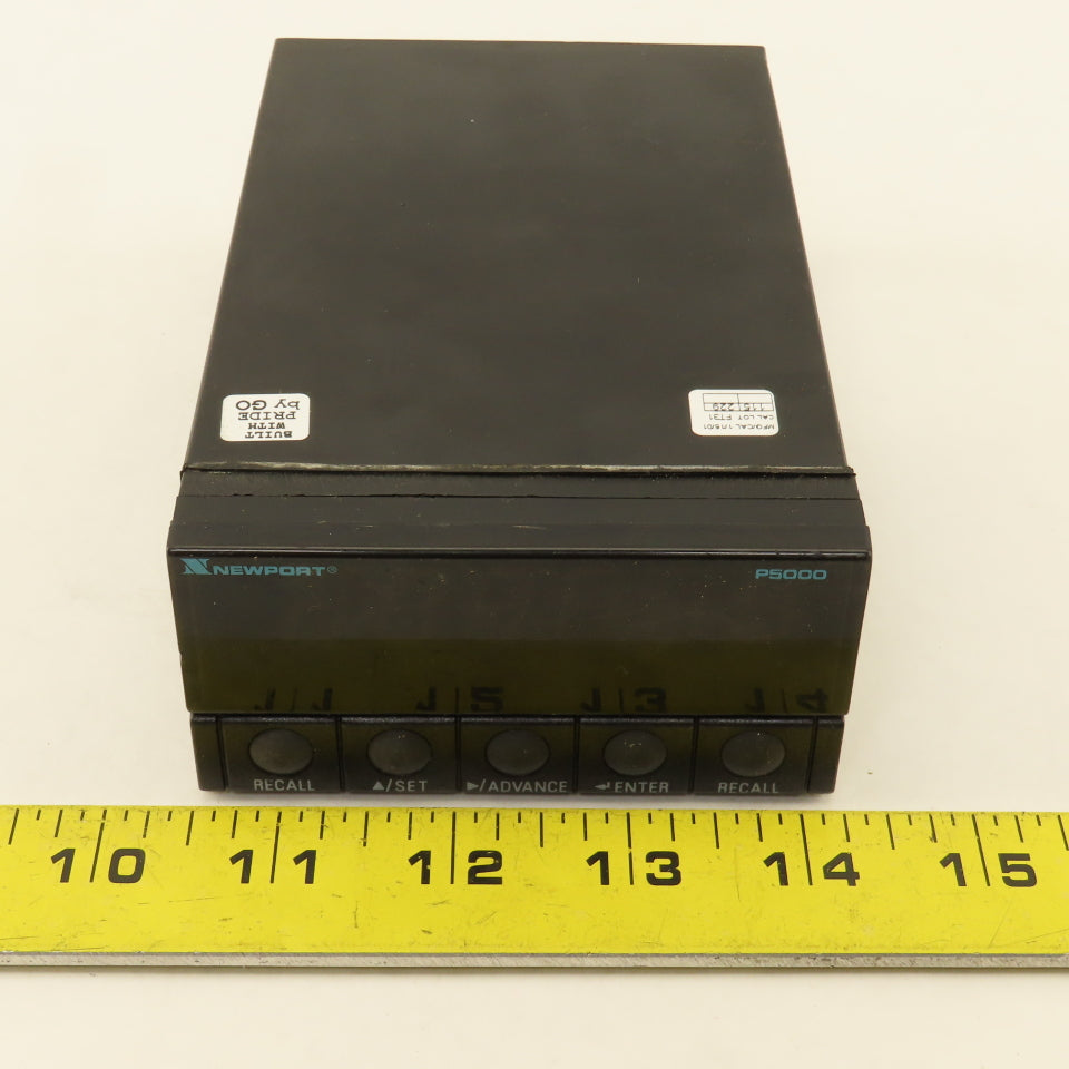 Newport P5000 P5031/E Rate Meter Totalizer Programmable Counter 6 Character