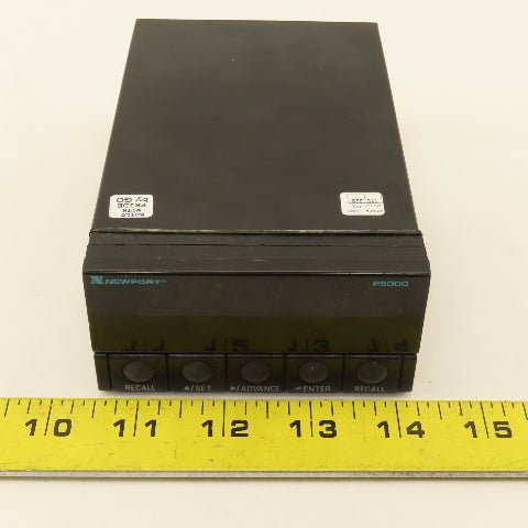 Newport P5000 P5031/E Rate Meter Totalizer Programmable Counter 6 Character