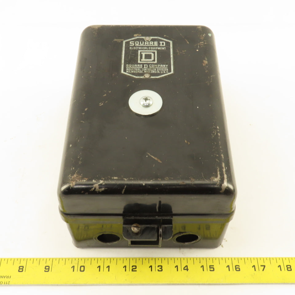 Square D Class 8536 Type SG2B Contactor Motor Starter 600V 7-1/2Hp Max