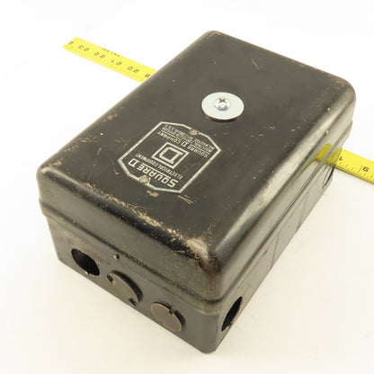 Square D Class 8536 Type SG2B Contactor Motor Starter 600V 7-1/2Hp Max