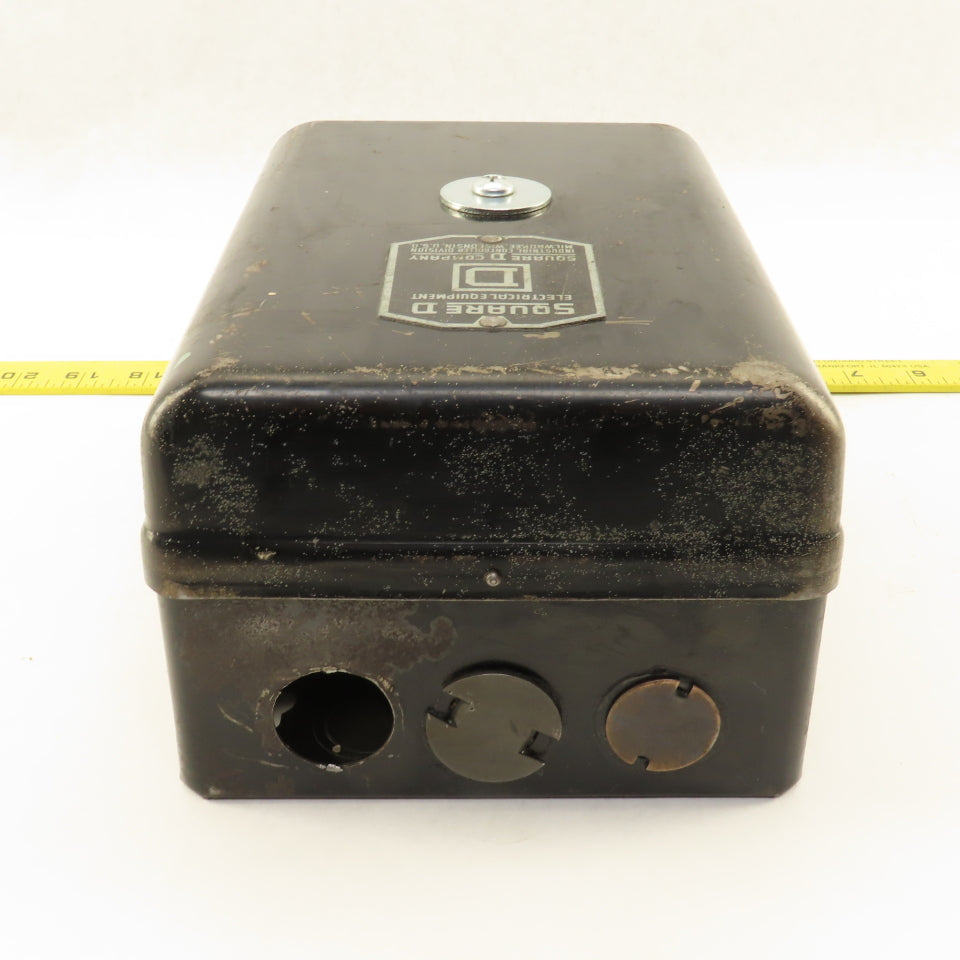 Square D Class 8536 Type SG2B Contactor Motor Starter 600V 7-1/2Hp Max