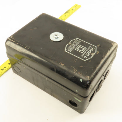 Square D Class 8536 Type SG2B Contactor Motor Starter 600V 7-1/2Hp Max