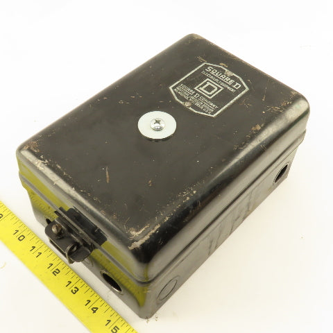 Square D Class 8536 Type SG2B Contactor Motor Starter 600V 7-1/2Hp Max