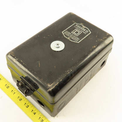Square D Class 8536 Type SG2B Contactor Motor Starter 600V 7-1/2Hp Max