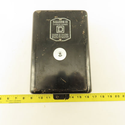 Square D Class 8536 Type SG2B Contactor Motor Starter 600V 7-1/2Hp Max
