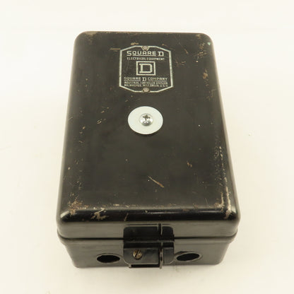 Square D Class 8536 Type SG2B Contactor Motor Starter 600V 7-1/2Hp Max