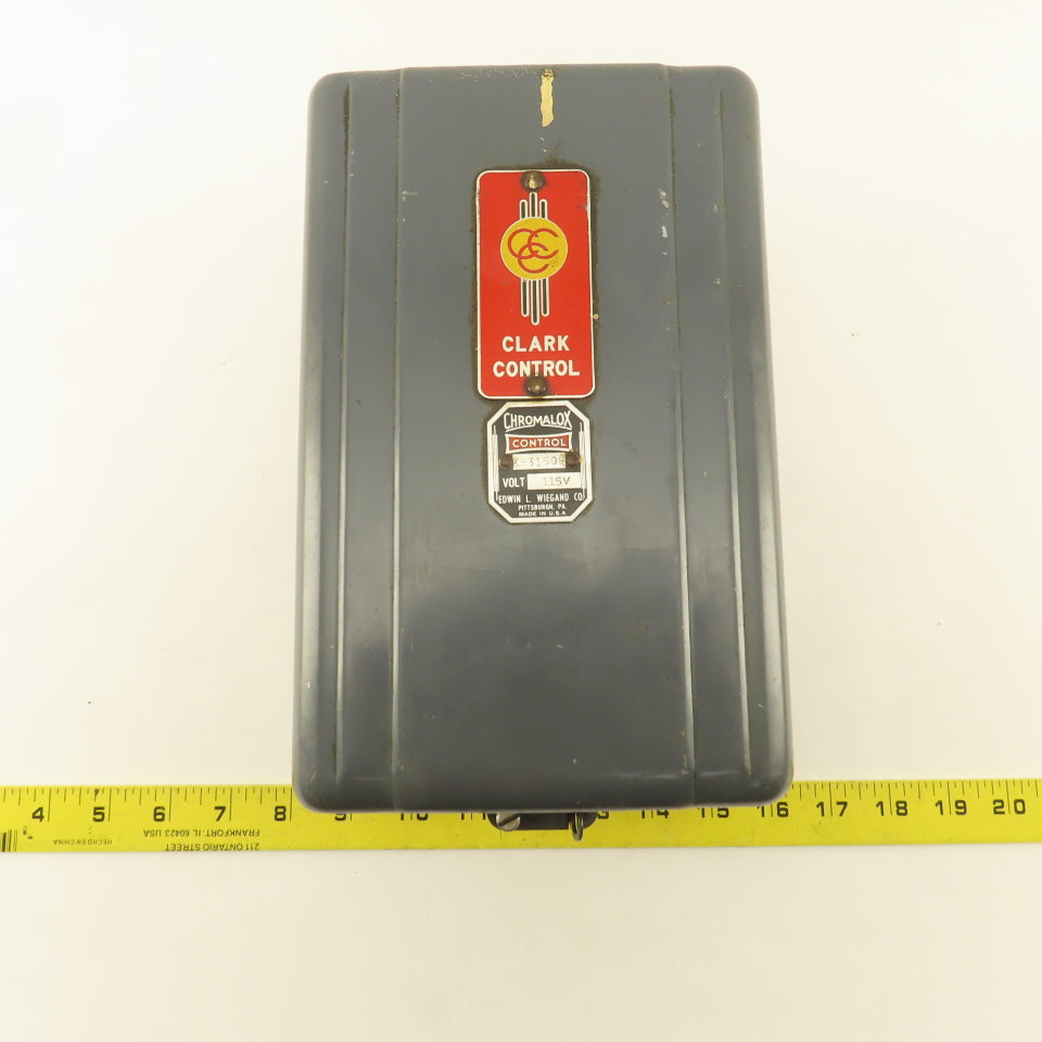 Clark Controls K-3120C Chromalox Cat 77U30 Contactor 600V 2Hp Max