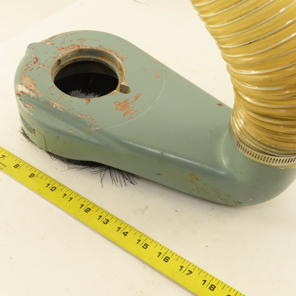 CNC Router Vacuum Hood Attachment 3" Hose 3" Router Flange