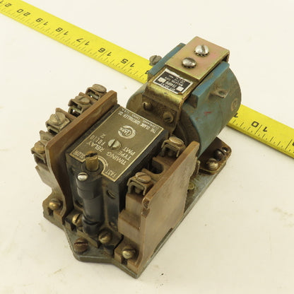 Clark Controller 714UPD Off Delay Timing Relay 250VDC 600VAC 90VDC Coil